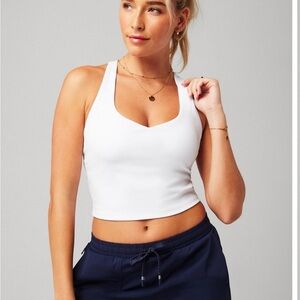 Fabletics White Tank Top